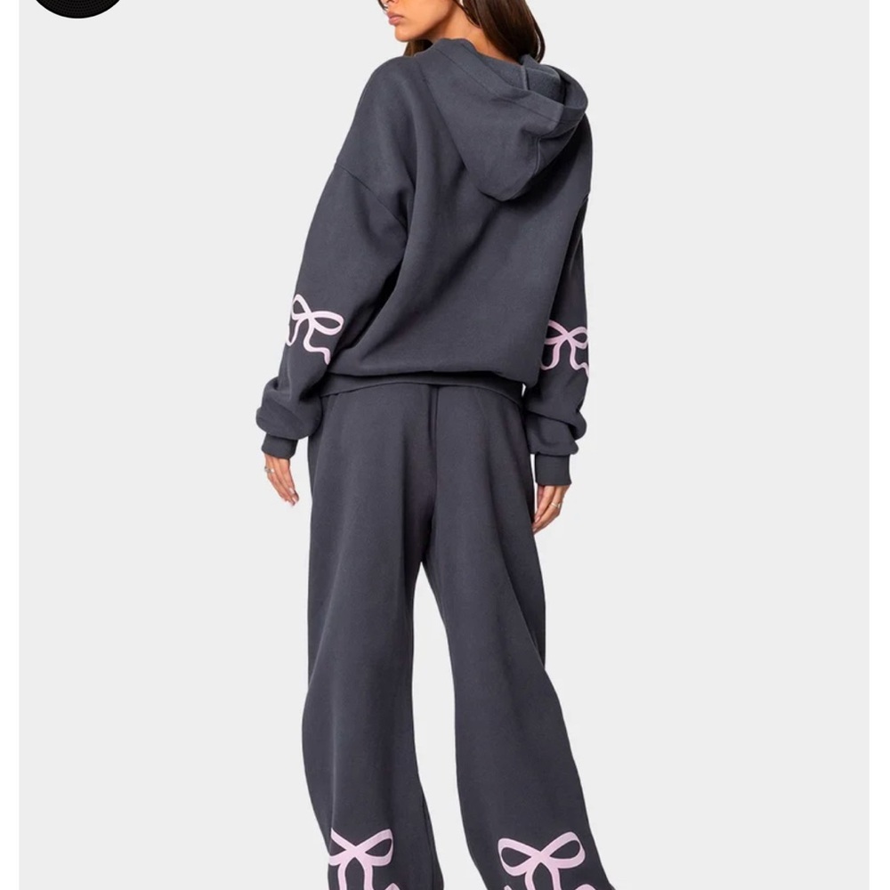 EDIKTED bow sweat set